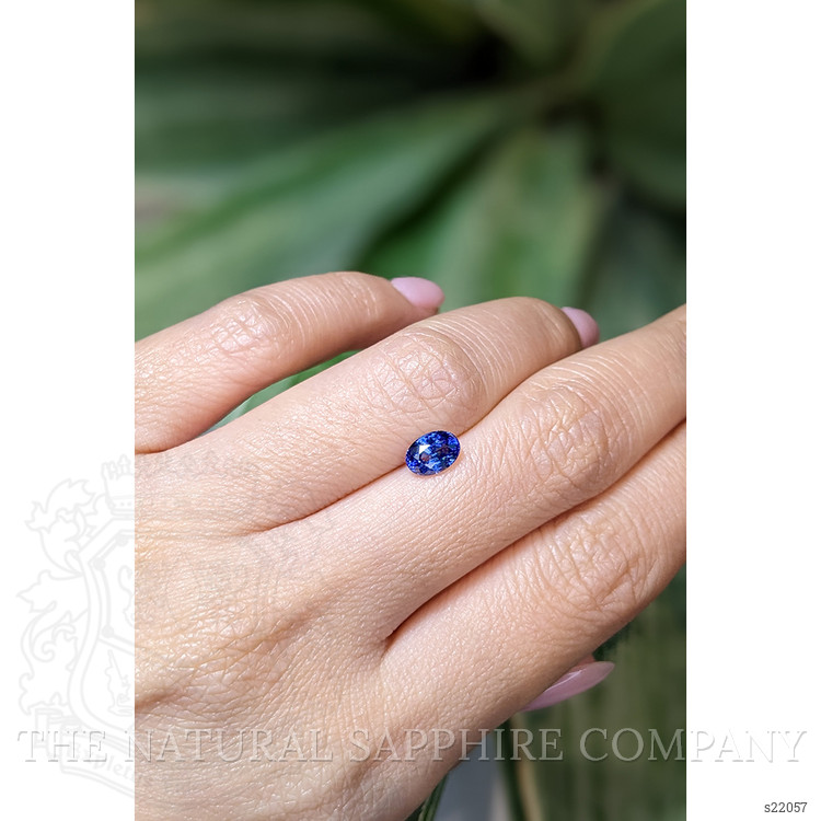 1.03 Ct. Blue Sapphire from Ceylon (Sri Lanka)