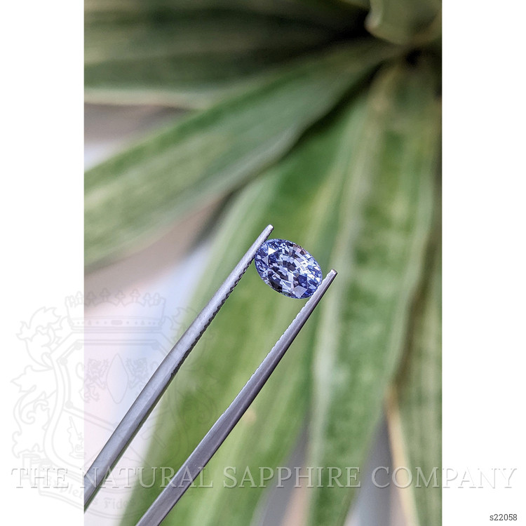 1.72 Ct. Blue Sapphire from Ceylon (Sri Lanka)