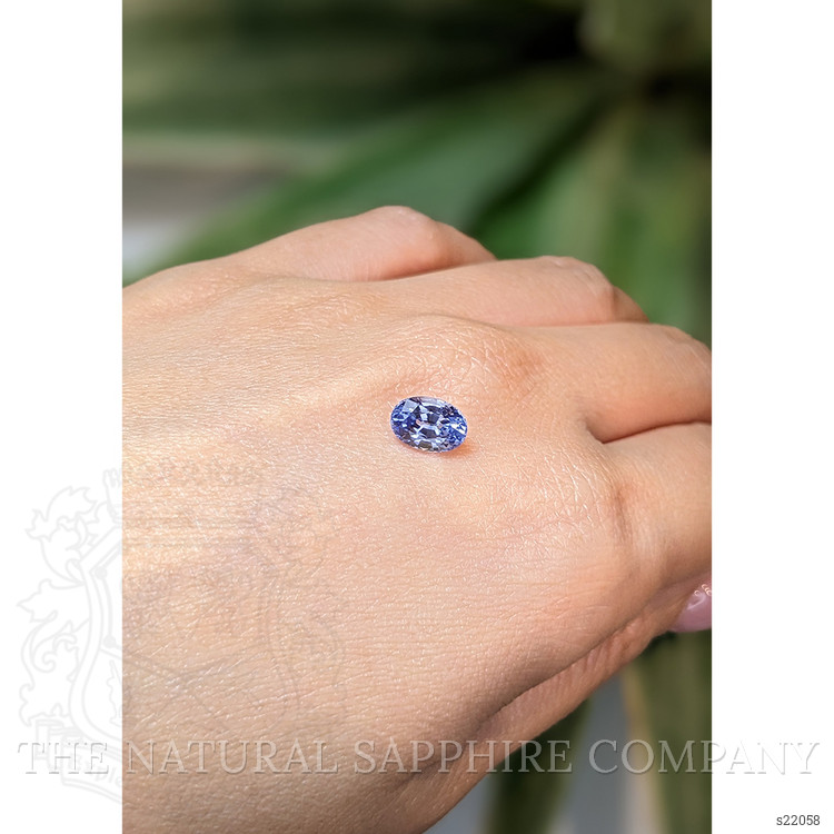 1.72 Ct. Blue Sapphire from Ceylon (Sri Lanka)