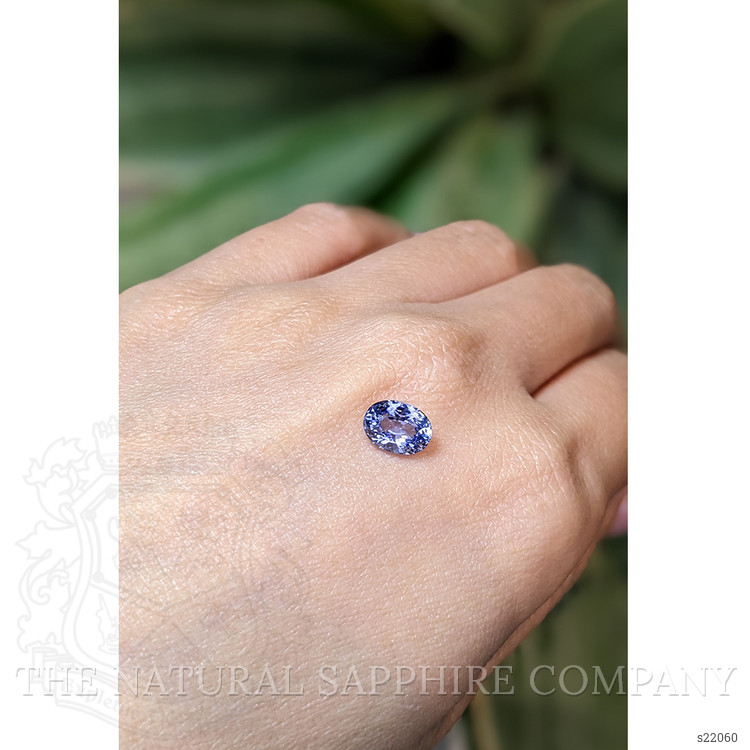 1.92 Ct. Blue Sapphire from Ceylon (Sri Lanka)