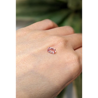 0.87 Ct. Padparadscha Sapphire from Ceylon (Sri Lanka) Life Style