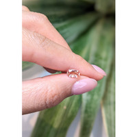 0.87 Ct. Padparadscha Sapphire from Ceylon (Sri Lanka) Life Style