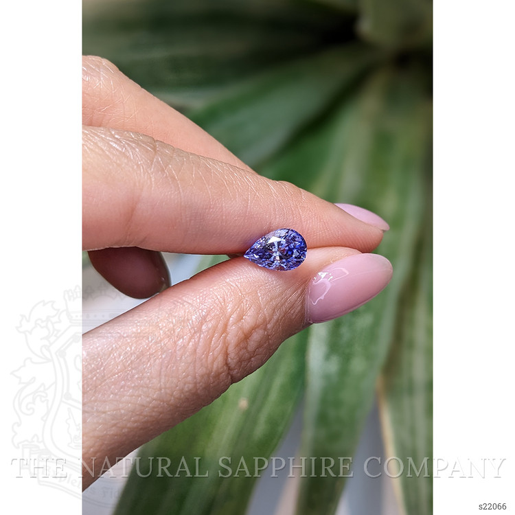 2.19 Ct. Violet Sapphire from Ceylon (Sri Lanka)