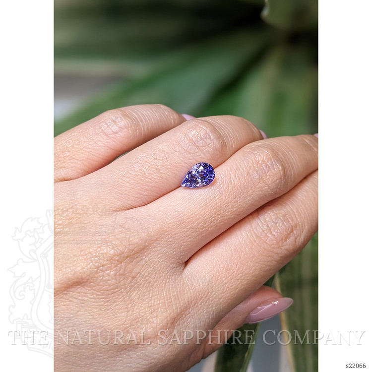 2.19 Ct. Violet Sapphire from Ceylon (Sri Lanka)