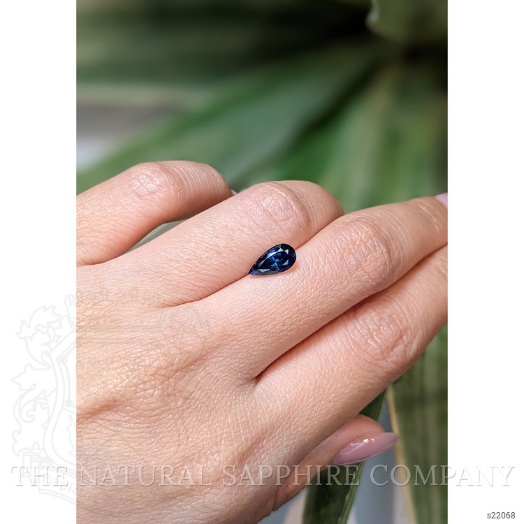 1.77 Ct. Blue Sapphire from Ceylon (Sri Lanka)