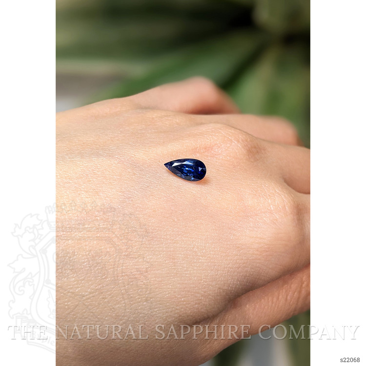 1.77 Ct. Blue Sapphire from Ceylon (Sri Lanka)