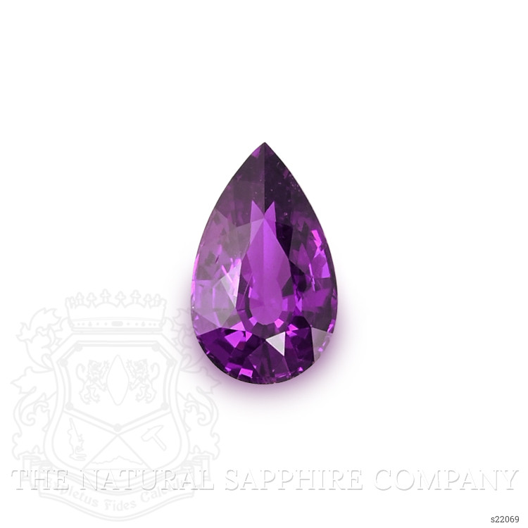0.86 Ct. Purple Sapphire from Ceylon (Sri Lanka)