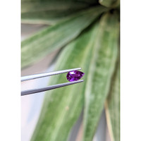 0.86 Ct. Purple Sapphire from Ceylon (Sri Lanka) Life Style
