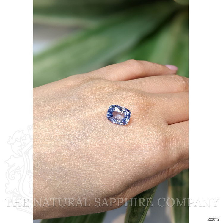 4.53 Ct. Bluish Purple Sapphire from Ceylon (Sri Lanka)