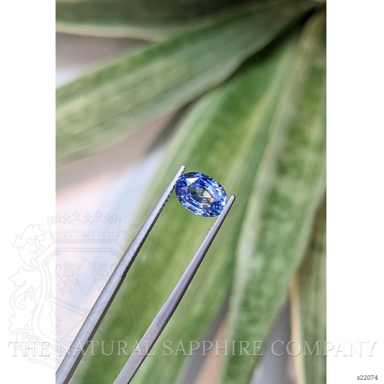 1.97 Ct. Bi Color Sapphire from Ceylon (Sri Lanka)