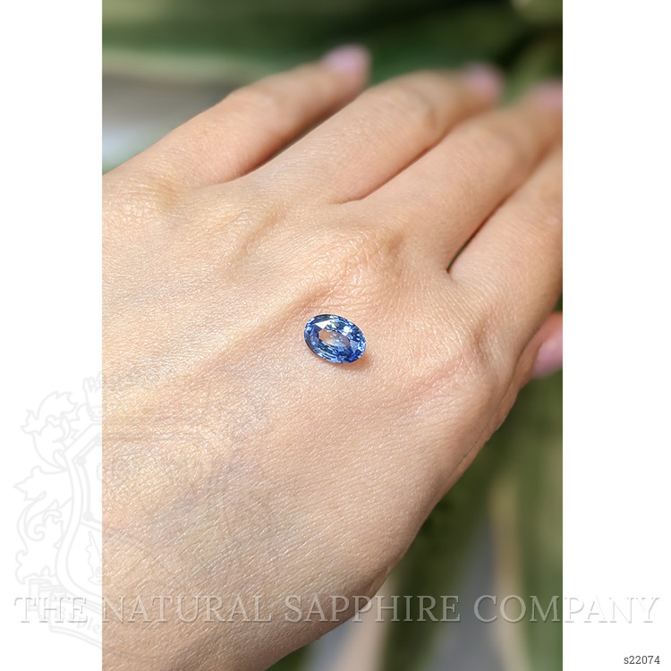 1.97 Ct. Bi Color Sapphire from Ceylon (Sri Lanka)