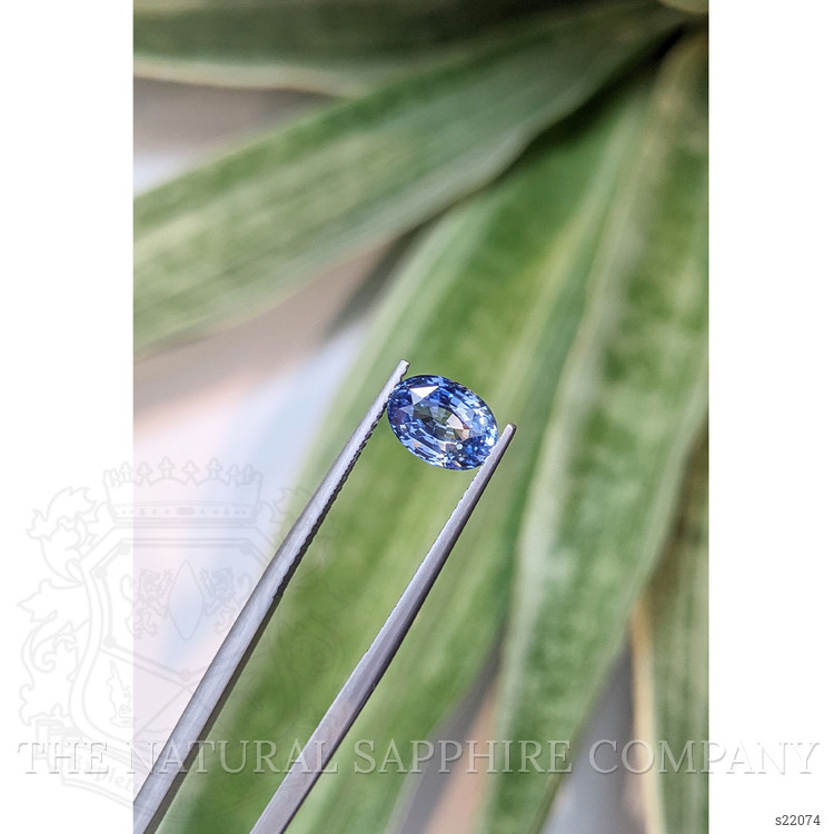 1.97 Ct. Bi Color Sapphire from Ceylon (Sri Lanka)
