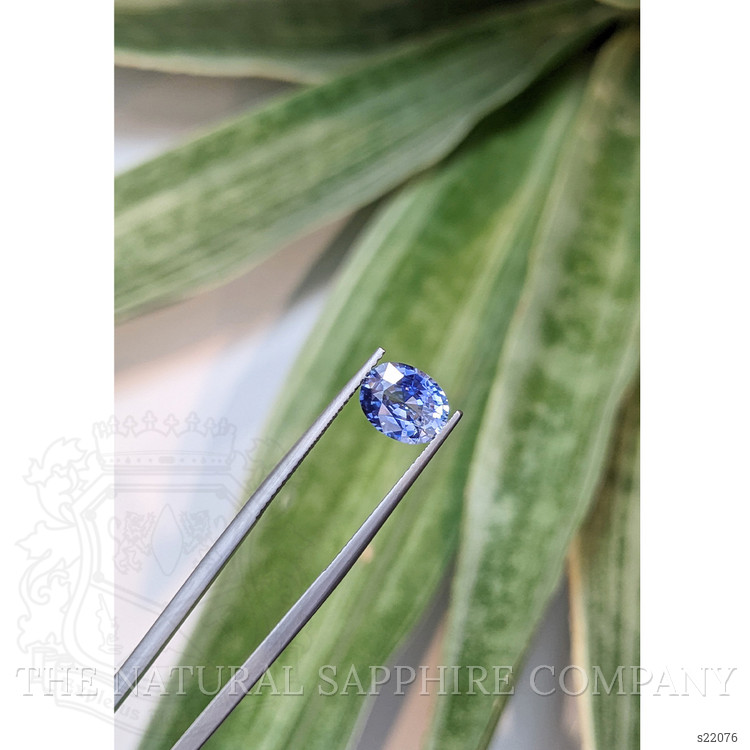 2.47 Ct. Blue Sapphire from Ceylon (Sri Lanka)