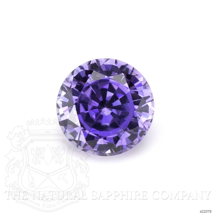1.93 Ct. Purple Sapphire from Ceylon (Sri Lanka)