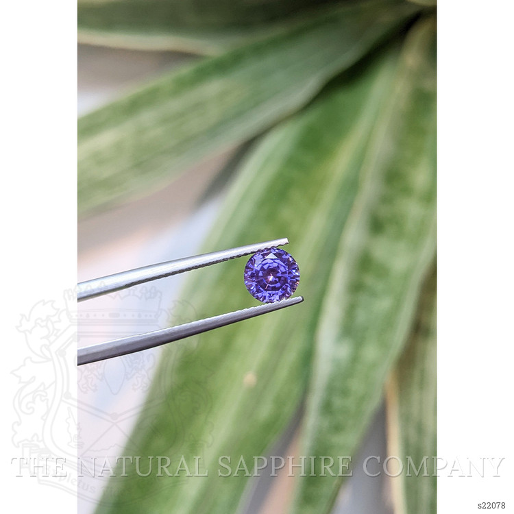 1.93 Ct. Purple Sapphire from Ceylon (Sri Lanka)