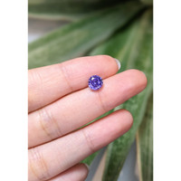 1.93 Ct. Purple Sapphire from Ceylon (Sri Lanka) Life Style