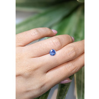 1.07 Ct. Blue Sapphire from Ceylon (Sri Lanka) Life Style