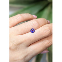 0.92 Ct. Pinkish Purple Sapphire from Ceylon (Sri Lanka) Life Style