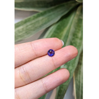 0.92 Ct. Pinkish Purple Sapphire from Ceylon (Sri Lanka) Life Style