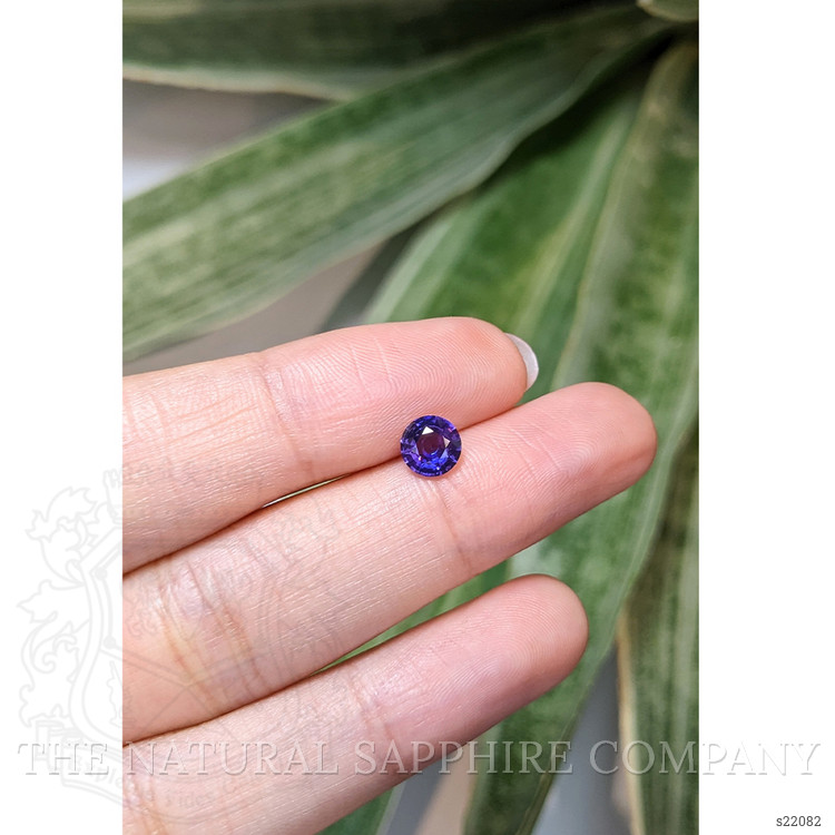 0.92 Ct. Pinkish Purple Sapphire from Ceylon (Sri Lanka)