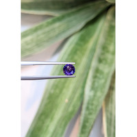 0.92 Ct. Pinkish Purple Sapphire from Ceylon (Sri Lanka) Life Style