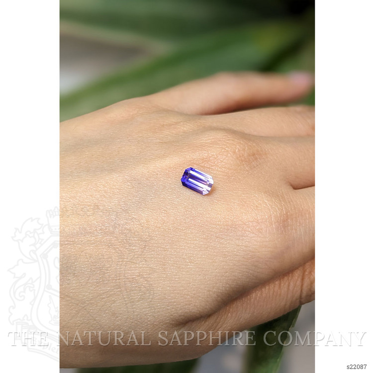 1.40 Ct. Bi Color Sapphire from Ceylon (Sri Lanka)