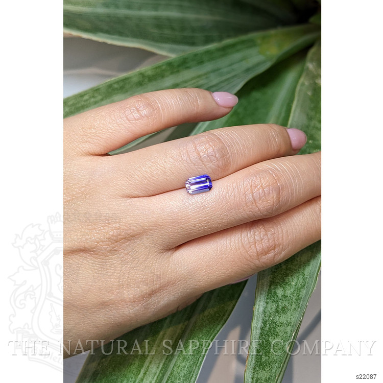 1.40 Ct. Bi Color Sapphire from Ceylon (Sri Lanka)