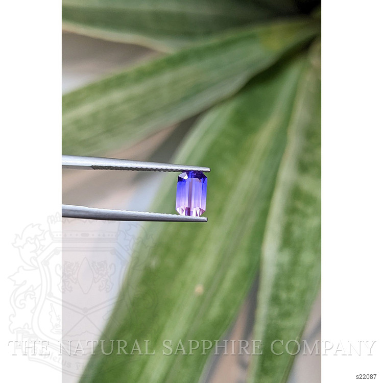 1.40 Ct. Bi Color Sapphire from Ceylon (Sri Lanka)