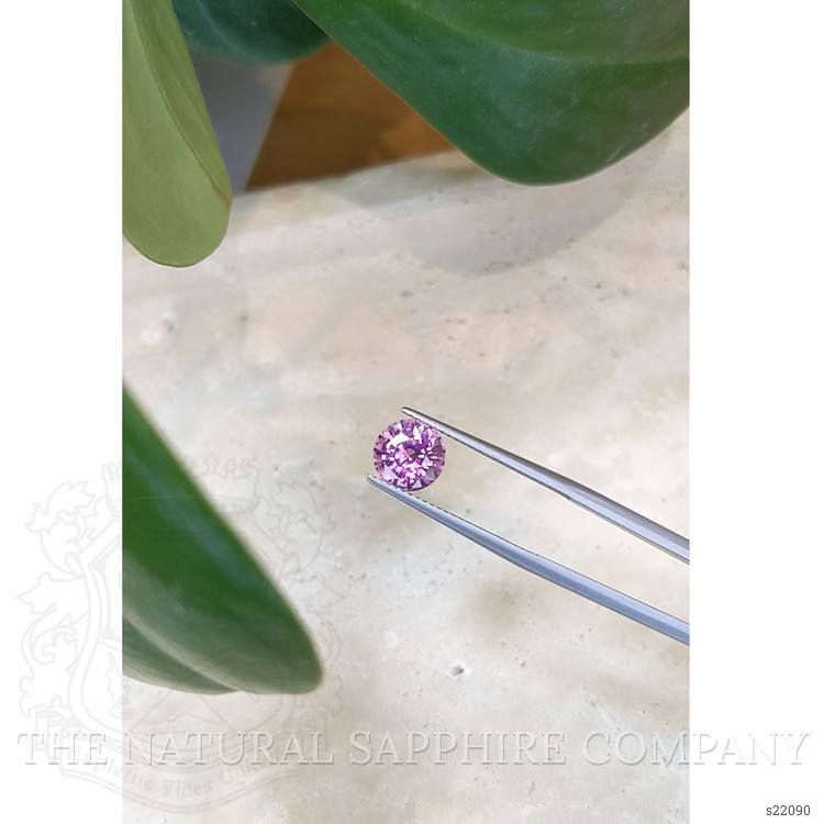2.66 Ct. Purplish Pink Sapphire from Ceylon (Sri Lanka)