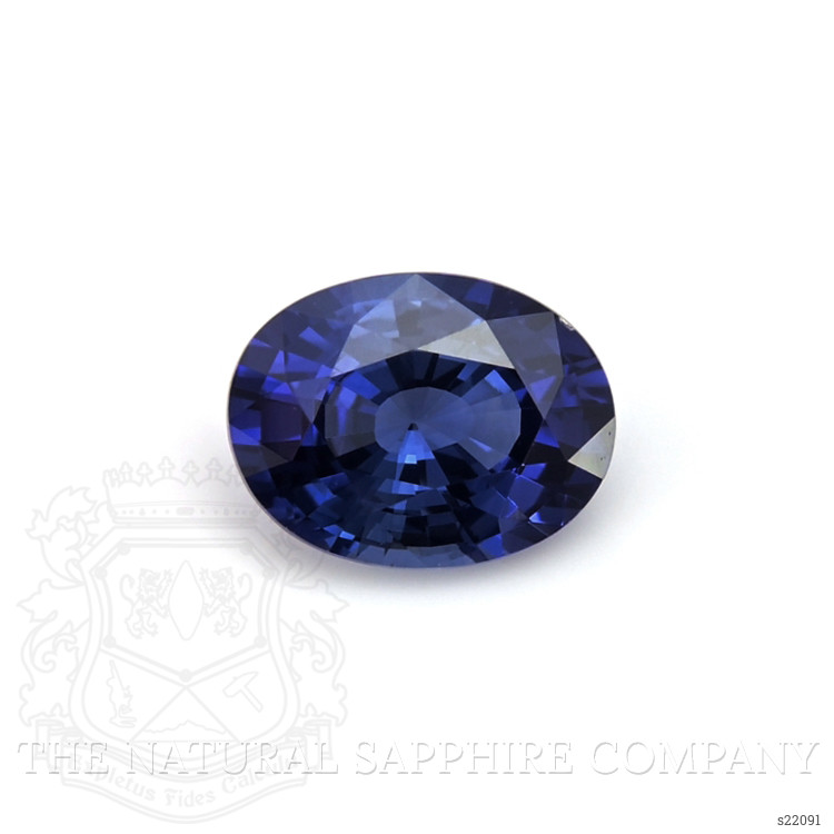 1.86 Ct. Blue Sapphire from Ceylon (Sri Lanka)