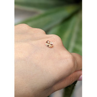 1.17 Ct. Peach Sapphire from Ceylon (Sri Lanka) Life Style