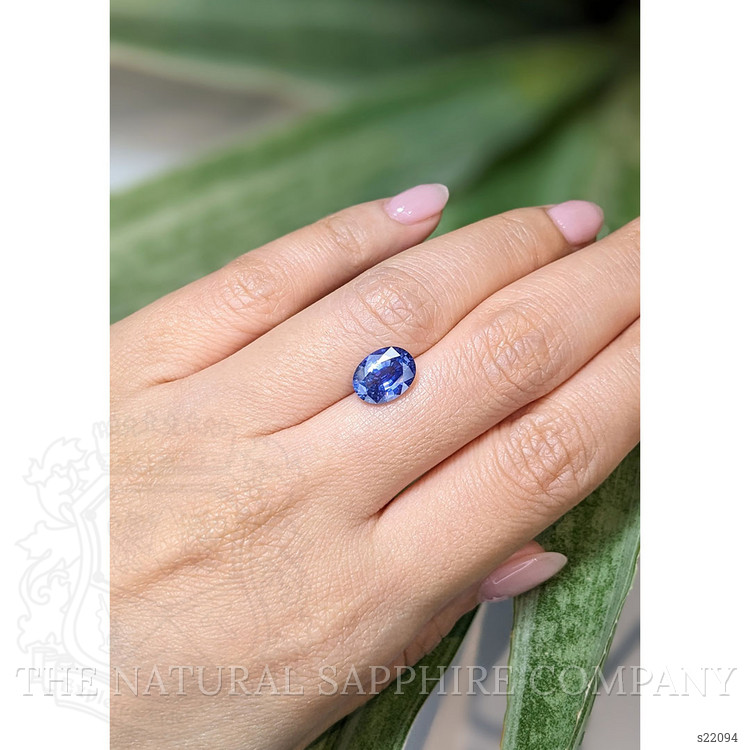 2.67 Ct. Blue Sapphire from Ceylon (Sri Lanka)