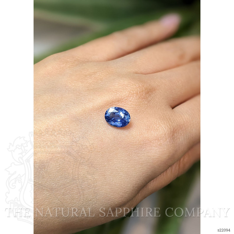 2.67 Ct. Blue Sapphire from Ceylon (Sri Lanka)