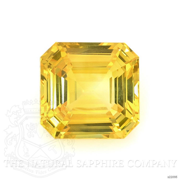 5.14 Ct. Yellow Sapphire from Ceylon (Sri Lanka)