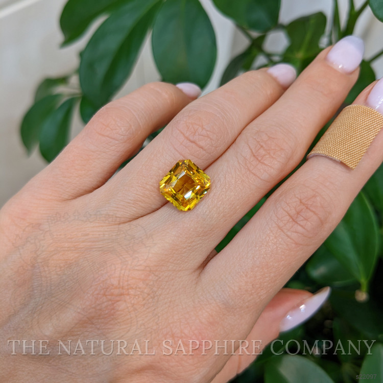 5.53 Ct. Yellow Sapphire from Ceylon (Sri Lanka)