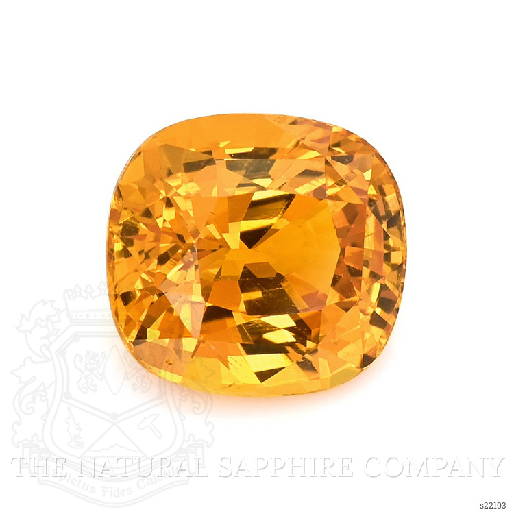 8.49 Ct. Orange Sapphire from Ceylon (Sri Lanka)