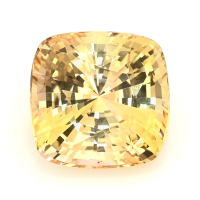 7.95 Ct. Orangish Yellow Sapphire from Ceylon (Sri Lanka) Video