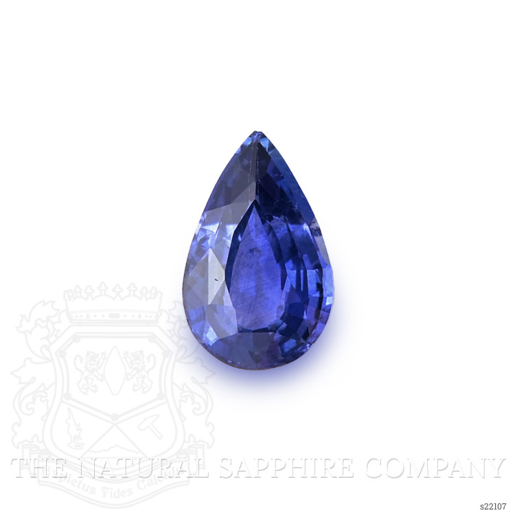 2.04 Ct. Blue Sapphire from Ceylon (Sri Lanka)