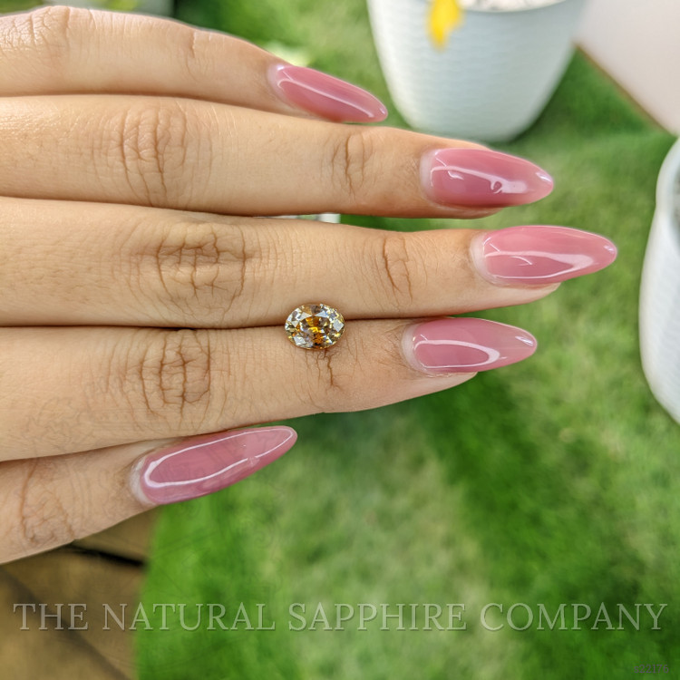 1.69 Ct. Bi Color Sapphire from Ceylon (Sri Lanka)