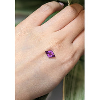 1.58 Ct. Purple Sapphire from Ceylon (Sri Lanka) Life Style