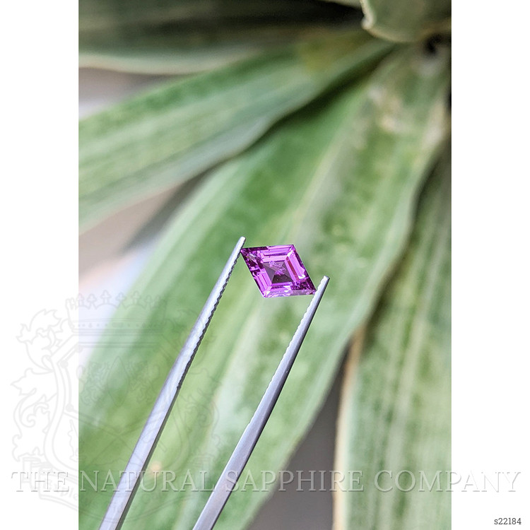1.58 Ct. Purple Sapphire from Ceylon (Sri Lanka)