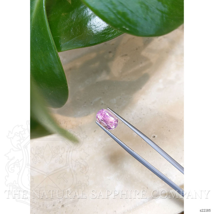 3.64 Ct. Purplish Pink Sapphire from Ceylon (Sri Lanka)