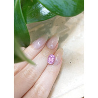 3.64 Ct. Purplish Pink Sapphire from Ceylon (Sri Lanka) Life Style