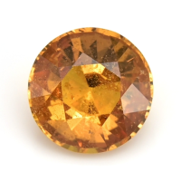 3.23 Ct. Yellowish Orange Sapphire from East Africa Video