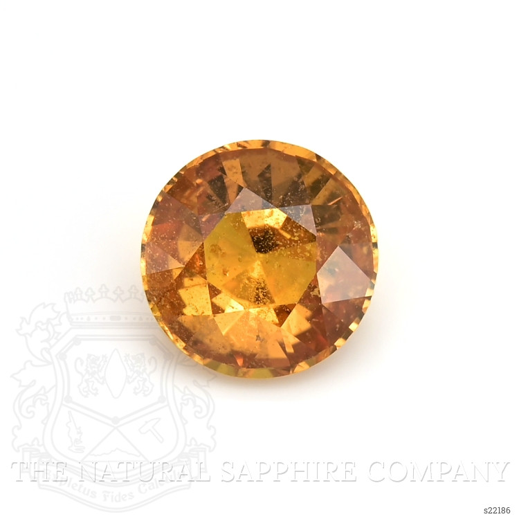 3.23 Ct. Yellowish Orange Sapphire from East Africa