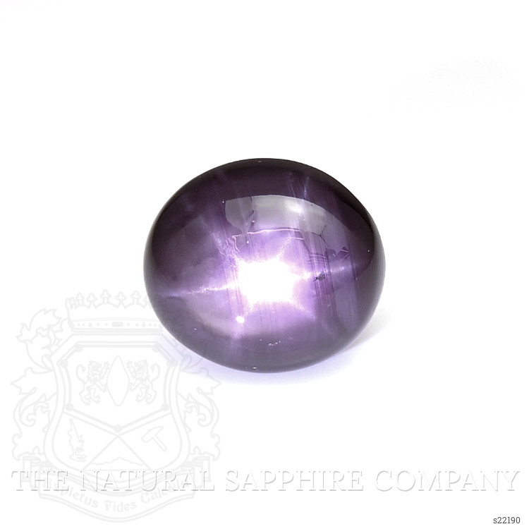 5.78 Ct. Purple Star Sapphire from Ceylon (Sri Lanka)