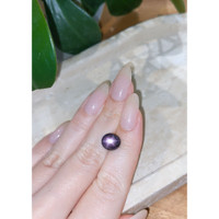 5.78 Ct. Purple Star Sapphire from Ceylon (Sri Lanka) Life Style