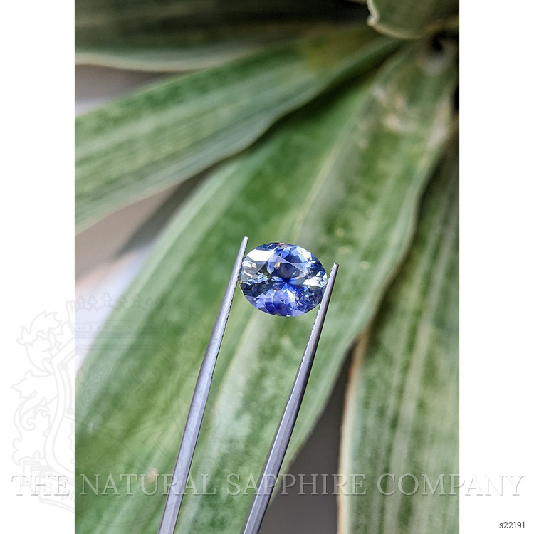 5.43 Ct. Bi Color Sapphire from Ceylon (Sri Lanka)