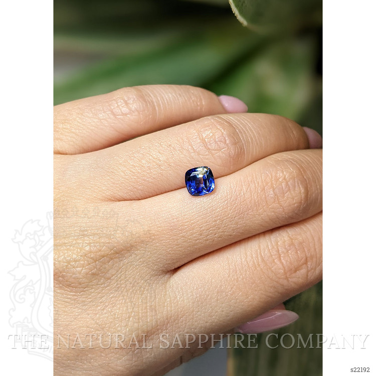 1.81 Ct. Bi Color Sapphire from Ceylon (Sri Lanka)