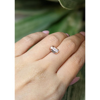 2.08 Ct. Peach Sapphire from Ceylon (Sri Lanka) Life Style